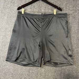 Starter Men's Dark Gray Mesh Shorts Drawstring Basketball Gym Size Large 36-38